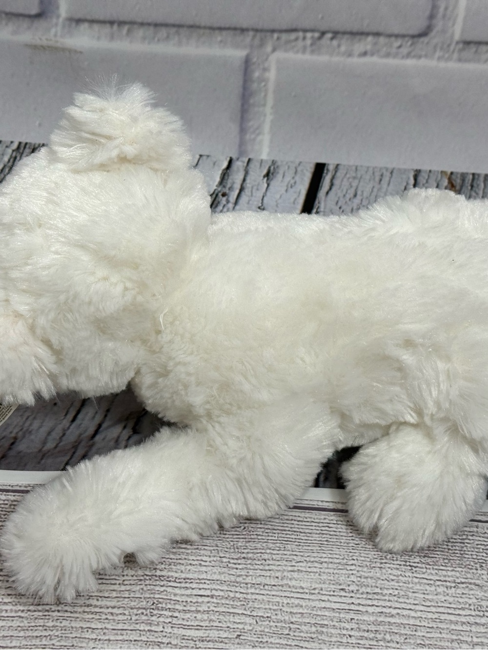 GUND Snowey White Plush Cat Stuffed Animal Soft Kitty Lovey - Picture 6 of 12